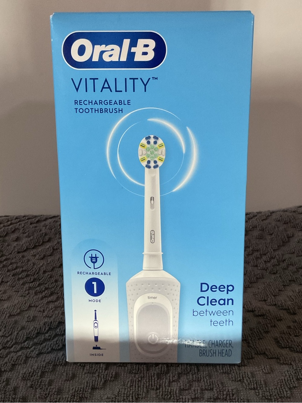 Oral-b Vitality Rechargeable Toothbrush - White
